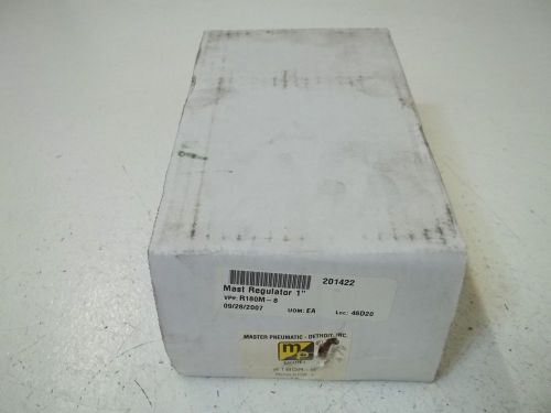 Master pneumatic-detroit inc. r180m-8 1&#034; regulator *new in a box* for sale