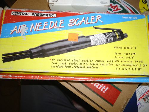 WOW Central Pneumatic Industrial 18&#034; Air Needle Scaler