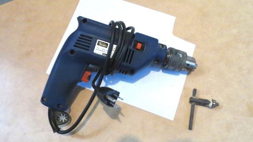 Powerpro Craft Electric Reversible Drill with key- works great- Model EID12