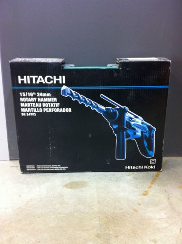 New in box hitachi dh24pf3 15/16&#034; sds plus  rotary hammer, hammer drill for sale