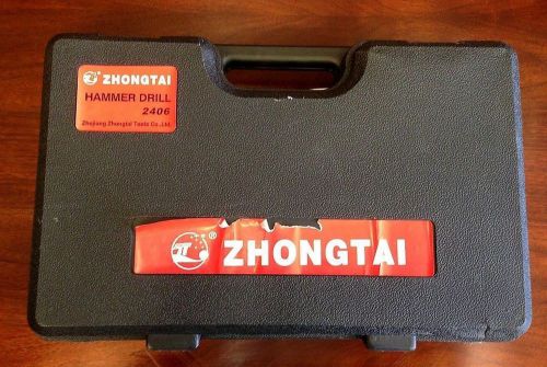 Zhejiang zhongtai hammer drill 2406 *new &amp; free standard shipping w/ tracking* for sale