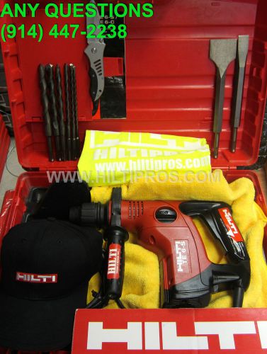 HILTI TE 6-S PREOWNED, FREE BITS &amp; CHISELS, MINT CONDITION, L@@K, FAST SHIPPING