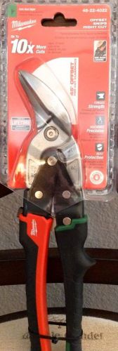 Milwaukee offset snips right cut for sale