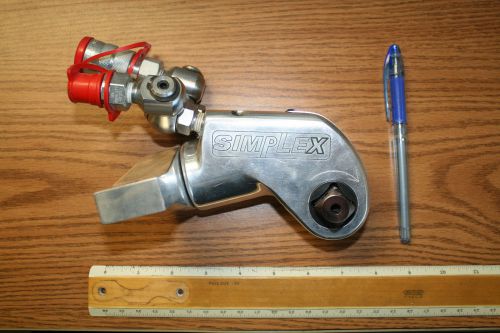 Simplex WT-2 Square Drive Hydraulic Torque Wrench (10,000 psi; 1,270 ft-lb)