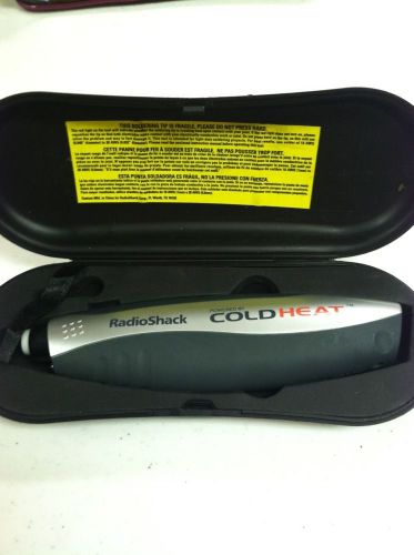 ColdHeat Cordless Battery Powered Handheld Radio Shack Grey Soldering Iron