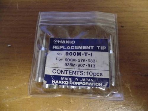 QTY 10 HAKKO 900M-T-1 SOLDERING REPLACEMENT TIP NEW