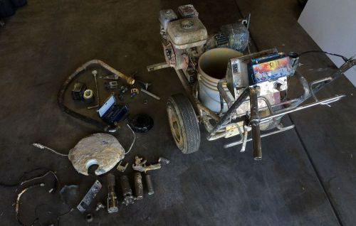Graco Line Lazer Parking Lot Striper and Airless Sprayer for Parts or Repair  NR