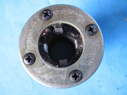 Vintage rothenberger 3/4&#034; npt die head drop head hand pipe thread threading tool for sale