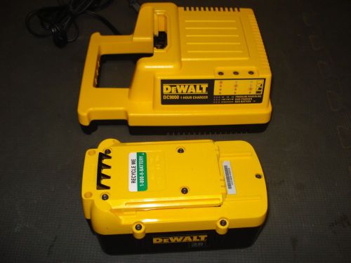 DEWALT 36 VOLT LITHIUM ION BATTERY AND CHARGER