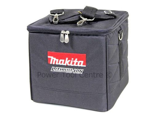 Makita Black 10 Inch 225mm Cube Canvas Nylon Carry Case Tool Kit Bag Box