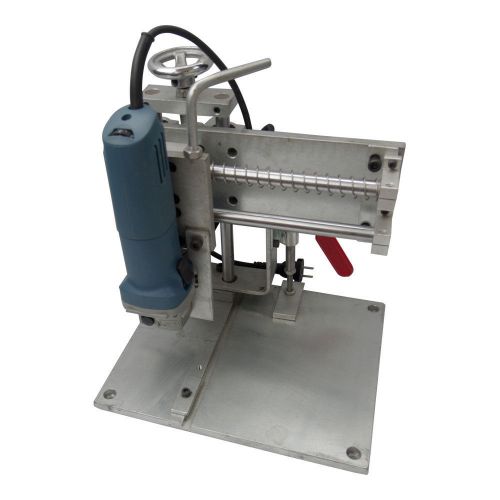 Electric slot v-cutting machine tool for metal letters cutting width 15cm(5.9&#034;) for sale