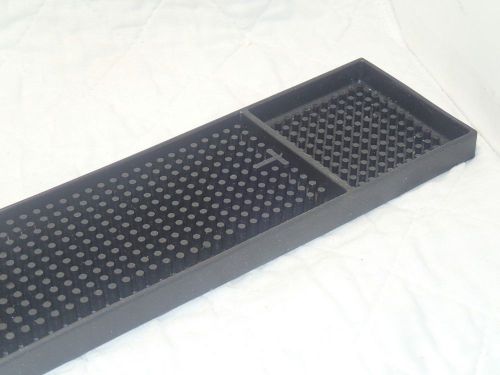 NEW Bar Mat - 27in x 3in - Black Rubber - NEW! 3&#034; x 27&#034;