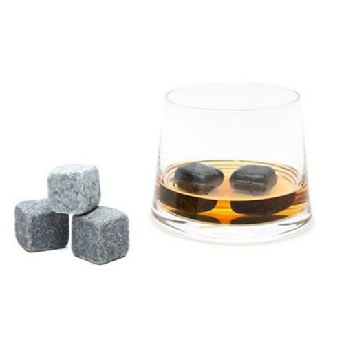 Whiskey Whisky Stone Scotch Soapstone Glacier Ice Cubes Rocks Wine Chillers 1pc
