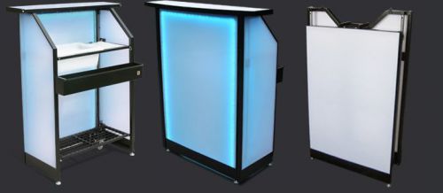 Portable bar with led lights for sale