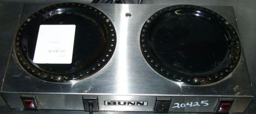 Bunn Commercial Double Low Profile Coffee 120V; 1PH; Warmer Model: WX2