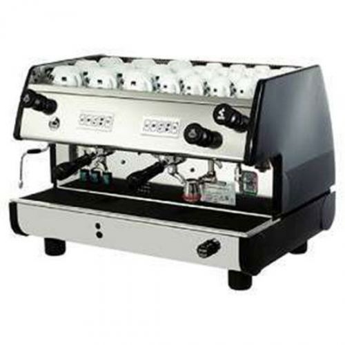 La pavoni commercial espresso machine maker bar-t 2v-r red 2 group volumetric for sale
