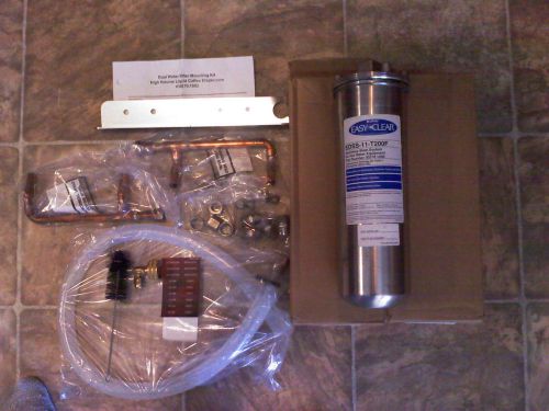 Bunn dual water filter mounting kit mpn edss-11-t200f w/ 2 repl cartridges for sale