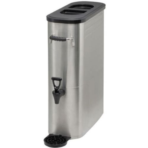 Iced tea dispenser 5 gallon stainless steel winco ssbd-5 for sale