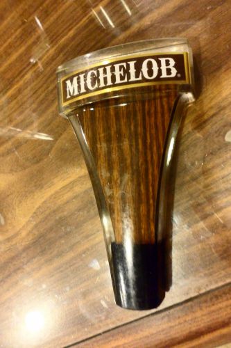 Commercial large &#034;michelobe&#034; beer,keg,draft,tap heavy acrylic  handle for sale
