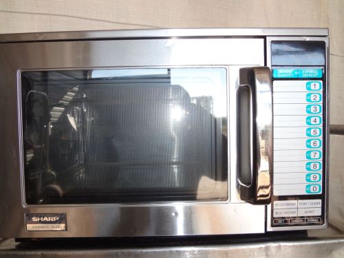 Commercial Microwave Oven Sharp R-25JTF 2100 watts
