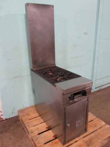 &#034; SOUTHBEND &#034; HEAVY DUTY COMMERCIAL NATURAL GAS FREE STANDING 2 BURNER STOVE
