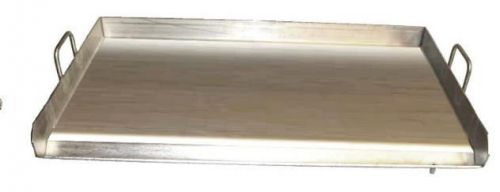 Griddle 31.5&#034;x18&#034; stainless steel  for your outdoor bbq  large size for sale