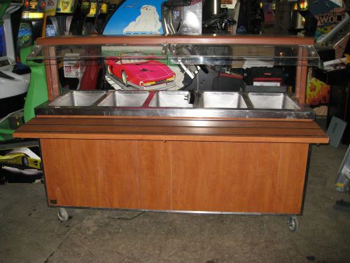 Sharp commercial duke heritage collection electric 5 tub steam table for sale