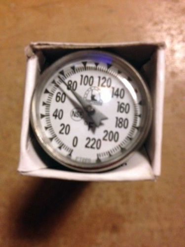 Libertyware 1&#034; Dial Pocket Thermometer 0-220 F Lot of 5