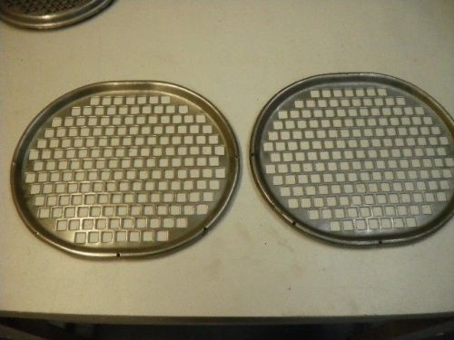 13 1/2inch by 11 1/2inch stainless steel ham screens food patterns for sale