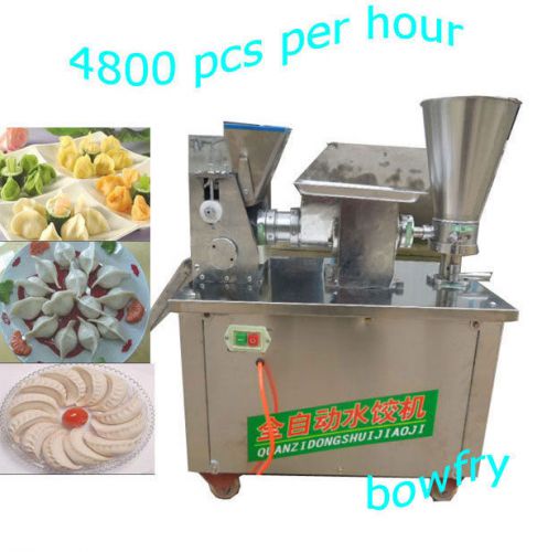 80mm size automatic dumpling samosa spring roll empanada perogi maker machine for sale