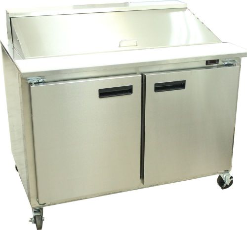 Cooltech 2-door refrigerated sandwich prep table 60&#034; for sale