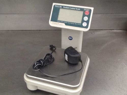 Taylor precision tr10t digital 10lbs portion scale w/tower readout for sale
