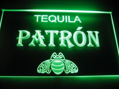 Tequila Patron Bar Pub Beer Neon Light Sign 12&#034; X 9&#034; Tequila Patron Light Sign