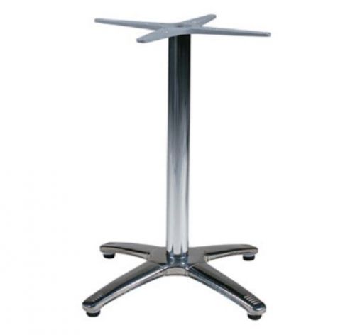Restaurant Table Bases Polished Stainless Steel