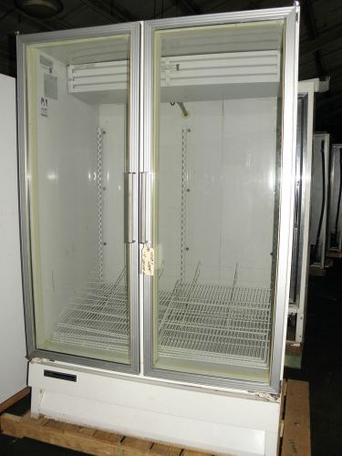 Universal nolin two door low temp ice cream merchandise display freezer for sale