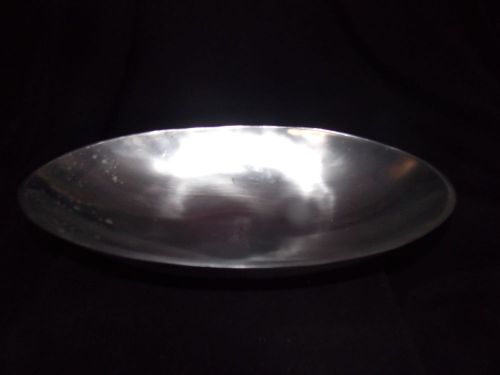 Lot of 3 - Oval Serving Dish Dip Silver
