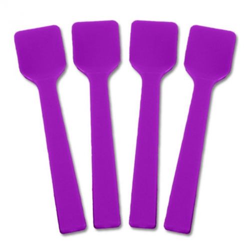 Purple Plastic Gelato Spoons - 3,000 / Case