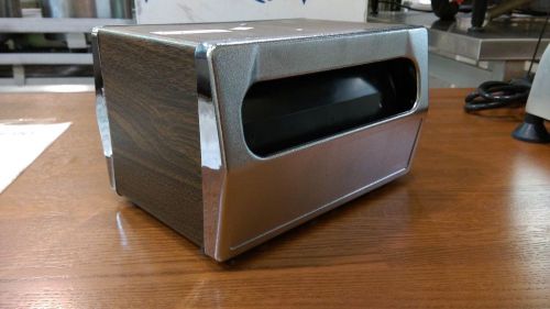 Traex napkin dispenser, 6515-12, double sided, walnut for sale