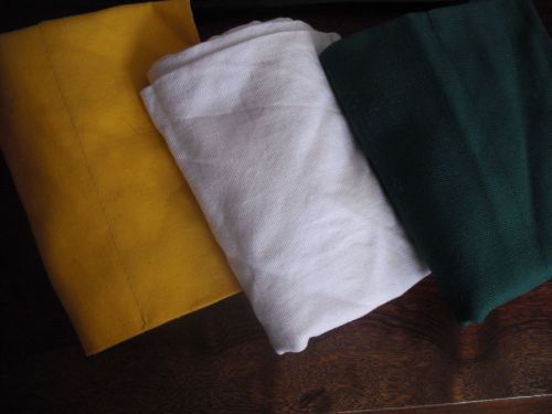 Six (6) NEW Cobbler Waist Cafe Apron Pockets Printing Project Heavy Duty Cotton