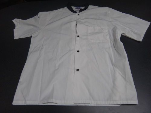 Chef&#039;s jacket, cook coat, with no logo, sz large  newchef uniform shirt for sale