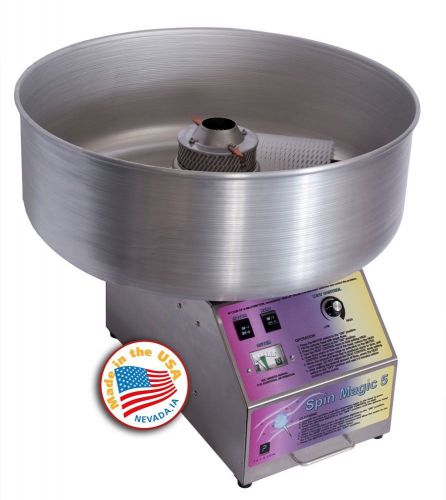 Spin Magic 5 w/ Metal Bowl Cotton Candy Machine