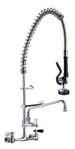 Commercial kitchen pre-rinse faucet with 12&#034; add-on faucet for sale