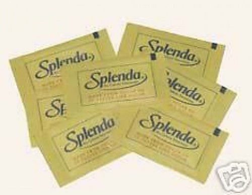 Splenda Sweetener sugar substitute packets 2000 count