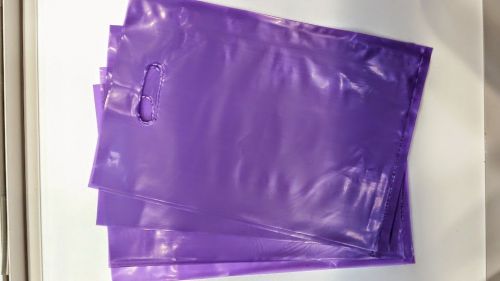 Purple 8x12 High Density Plastic Bag 100ct