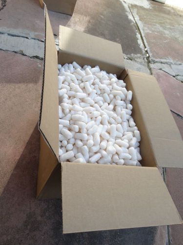 2 Big Boxes BIODEGRADABLE PACKING PEANUTS, USPS/UPS mail helper