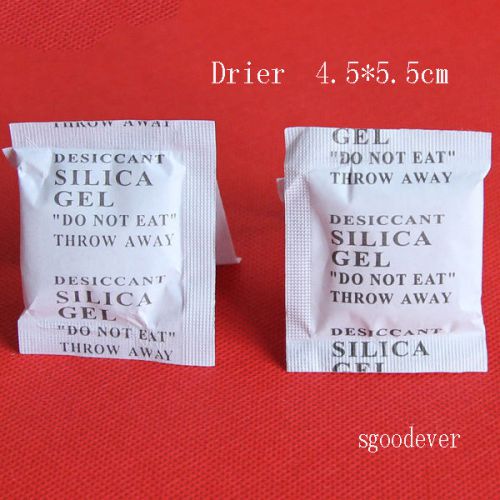 5000g 100pc x 5g packets silica gel sachets desiccant for sale