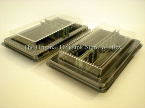 4 - DDR Memory Tray Case for PC or Laptop fits 40 Long DIMM or 80 Short DIMM New