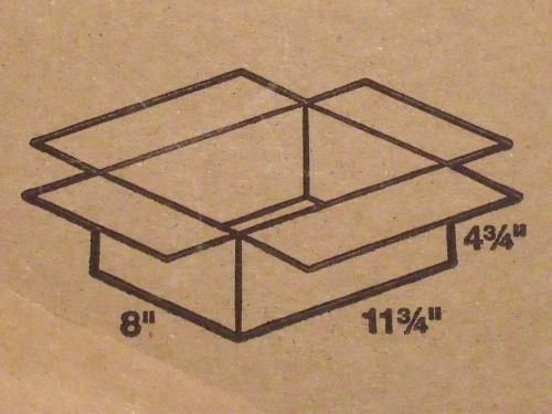 Pack of 4 Heavyweight Corrugated SHIPPING BOXES