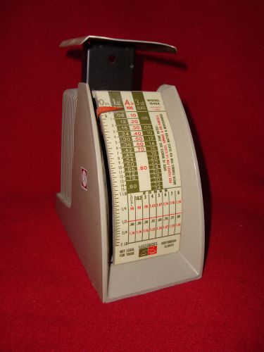 Hanson Model# 1546A  POSTAL SCALE 2lb Max Dated January 7, 1968 WORKS!