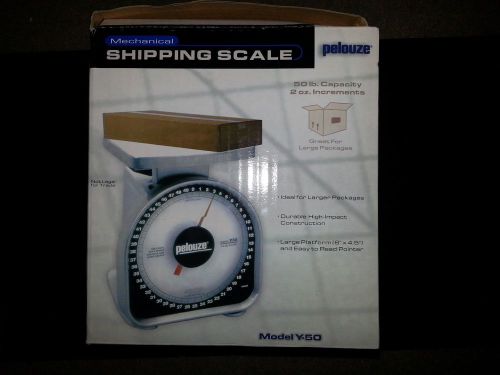 New Pelouze Heavy Duty Shipping Scale Model Y-50